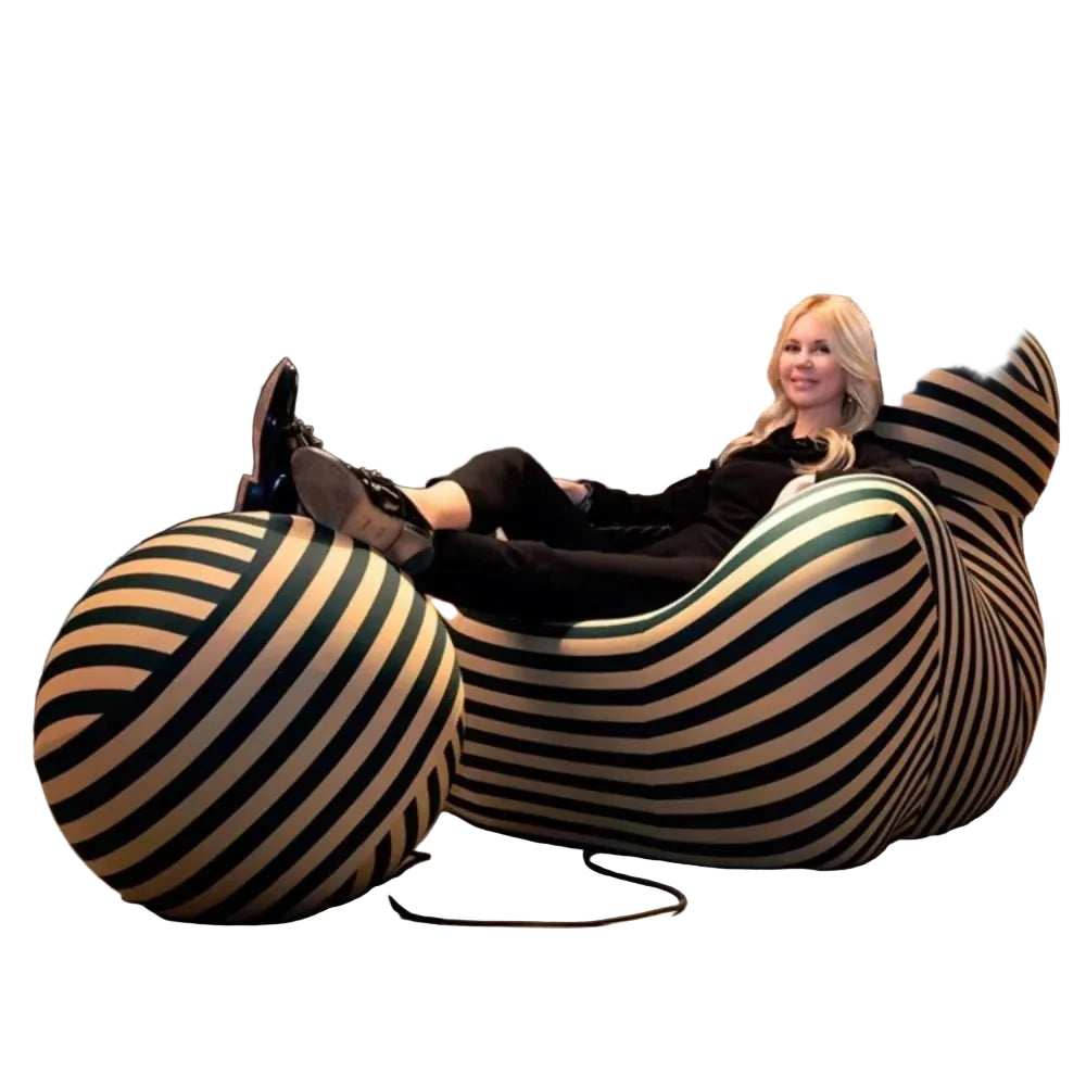 Bequemes Lounge-Sofa – Moderner Sitzsack-Chaiselounge für Wohnzimmer & Balkon
