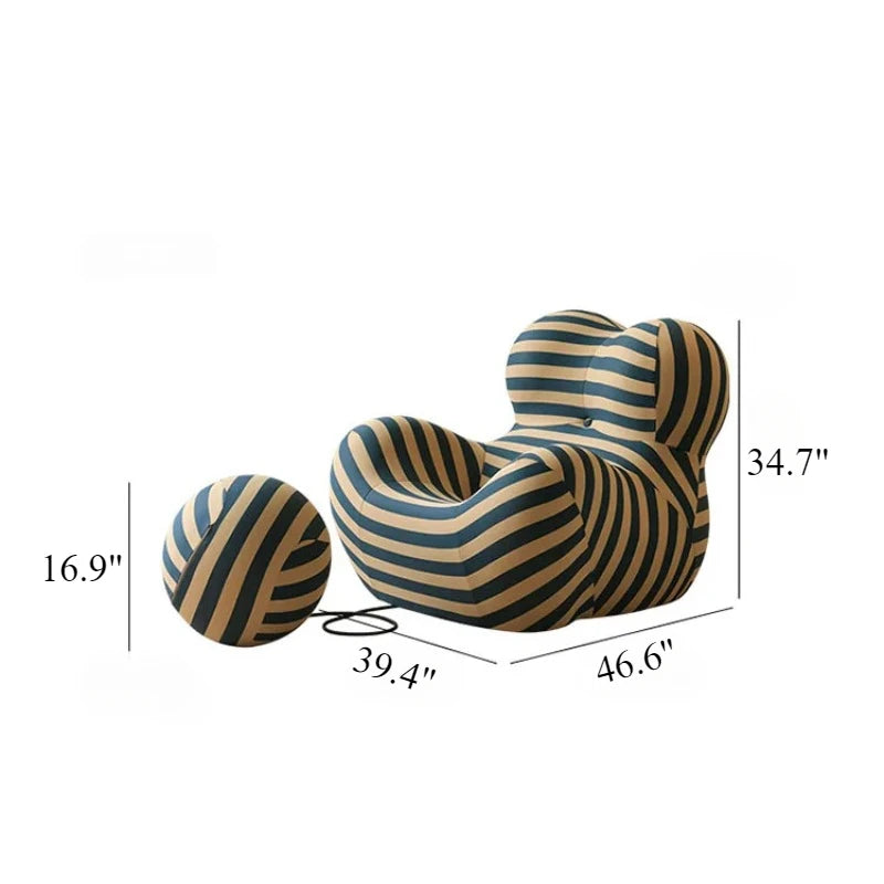 Bequemes Lounge-Sofa – Moderner Sitzsack-Chaiselounge für Wohnzimmer & Balkon