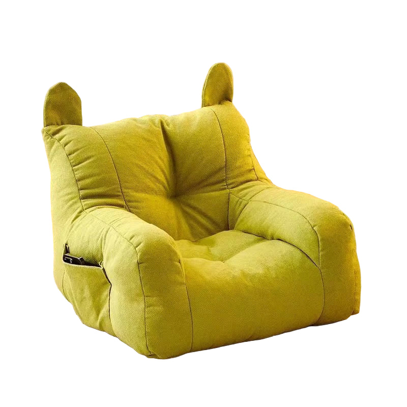 Kinder Sofa Stuhl – Cartoon Sitzsack „Faule Katze“, tragbar & umweltfreundlich