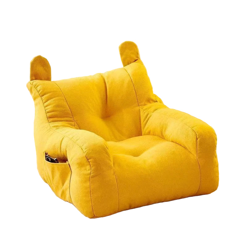 Kinder Sofa Stuhl – Cartoon Sitzsack „Faule Katze“, tragbar & umweltfreundlich